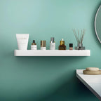 Adhesive Shower Shelf in Stainless Steel and ABS, 30 to 50cm
