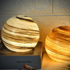 Glass Moon Lamp with Remote and 16 Colours, 12 or 15 cm