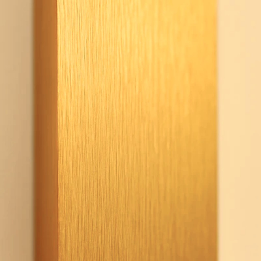Gold Outdoor LED Wall Light in Aluminium, 20, 40 or 60 cm