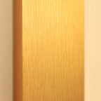 Gold Outdoor LED Wall Light in Aluminium, 20, 40 or 60 cm