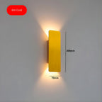 Gold Outdoor LED Wall Light in Aluminium, 20, 40 or 60 cm