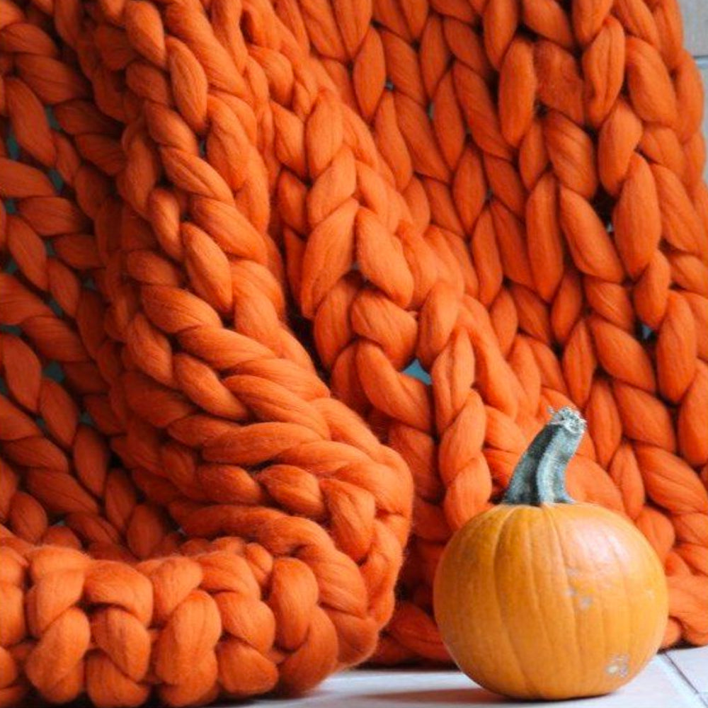Chunky XXL Knitting Yarn for Blankets and Cushions, 1kg