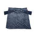 Heated Fleece Throw with Sleeves and Chest Warming Panel