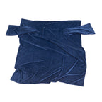 Heated Fleece Throw with Sleeves and Chest Warming Panel