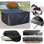 420D Oxford Waterproof Garden Furniture Cover with Drawcord