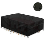 420D Oxford Waterproof Garden Furniture Cover with Drawcord