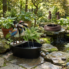 Polyresin Animal Water Fountain with Pump for Garden and Patio