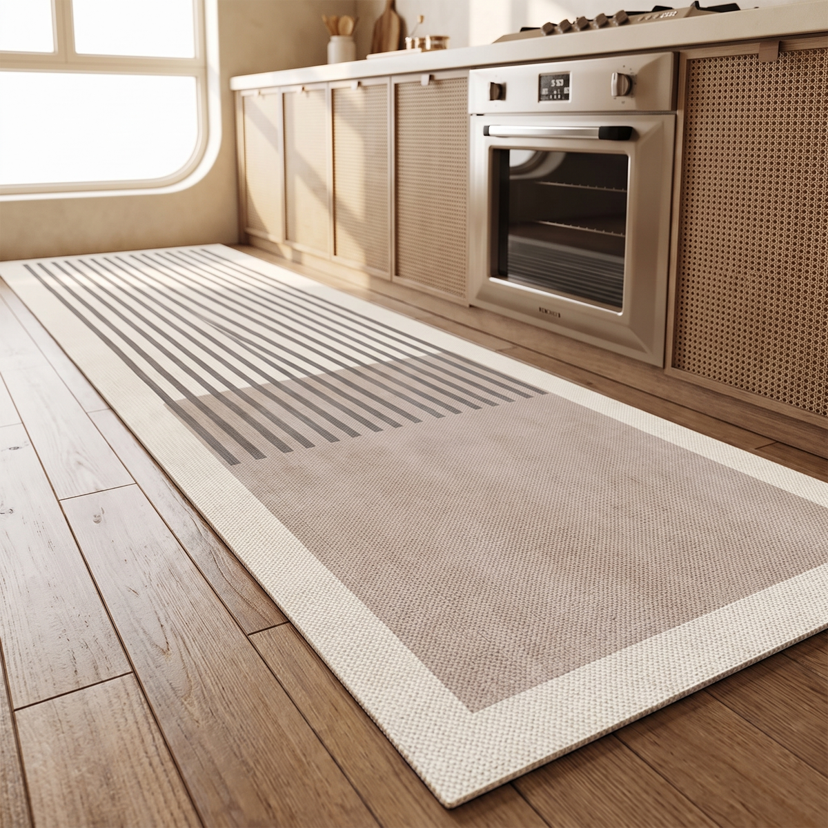 Non-Slip Kitchen Runner Mat in PU Foam, 50 x 160 cm