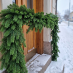 Artificial Pine Christmas Garland, 270 cm with 80 Tips