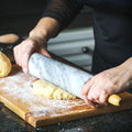 Marble Rolling Pin with Wooden Handles, 38cm or 48cm