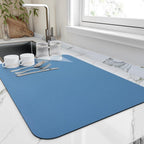 Diatomite Draining Mat for Kitchen Worktops, Fast Drying