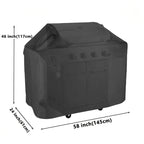 Waterproof Oxford BBQ Cover for Year-Round Outdoor Use