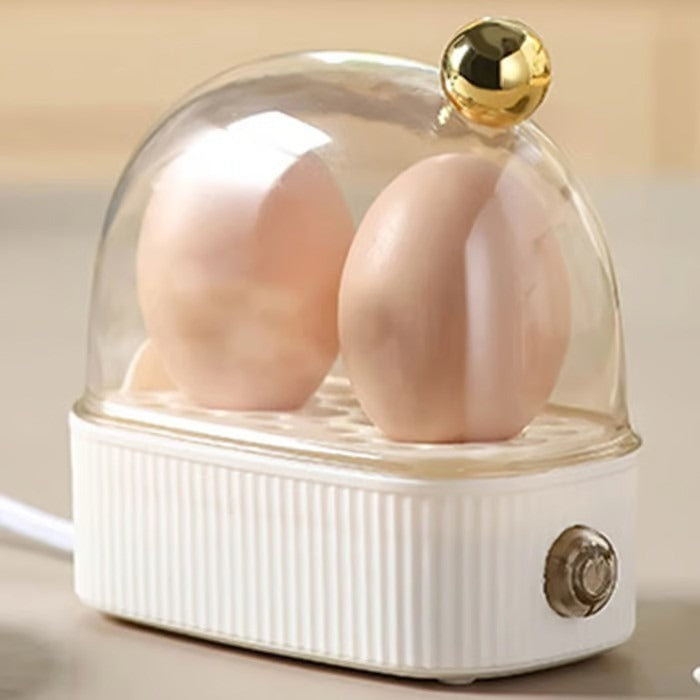 Electric Egg Boiler for 2 Eggs with Auto Shut-Off