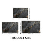 Diatomite Stone Bath Mat with Rounded Corners, Quick Dry