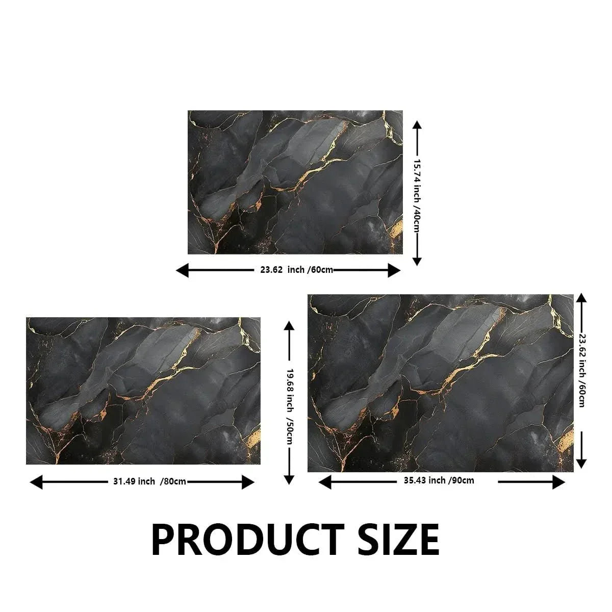 Diatomite Stone Bath Mat with Rounded Corners, Quick Dry