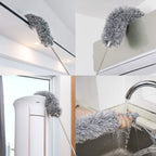 Telescopic Microfibre Duster, Extends 86-280cm for High Ceilings