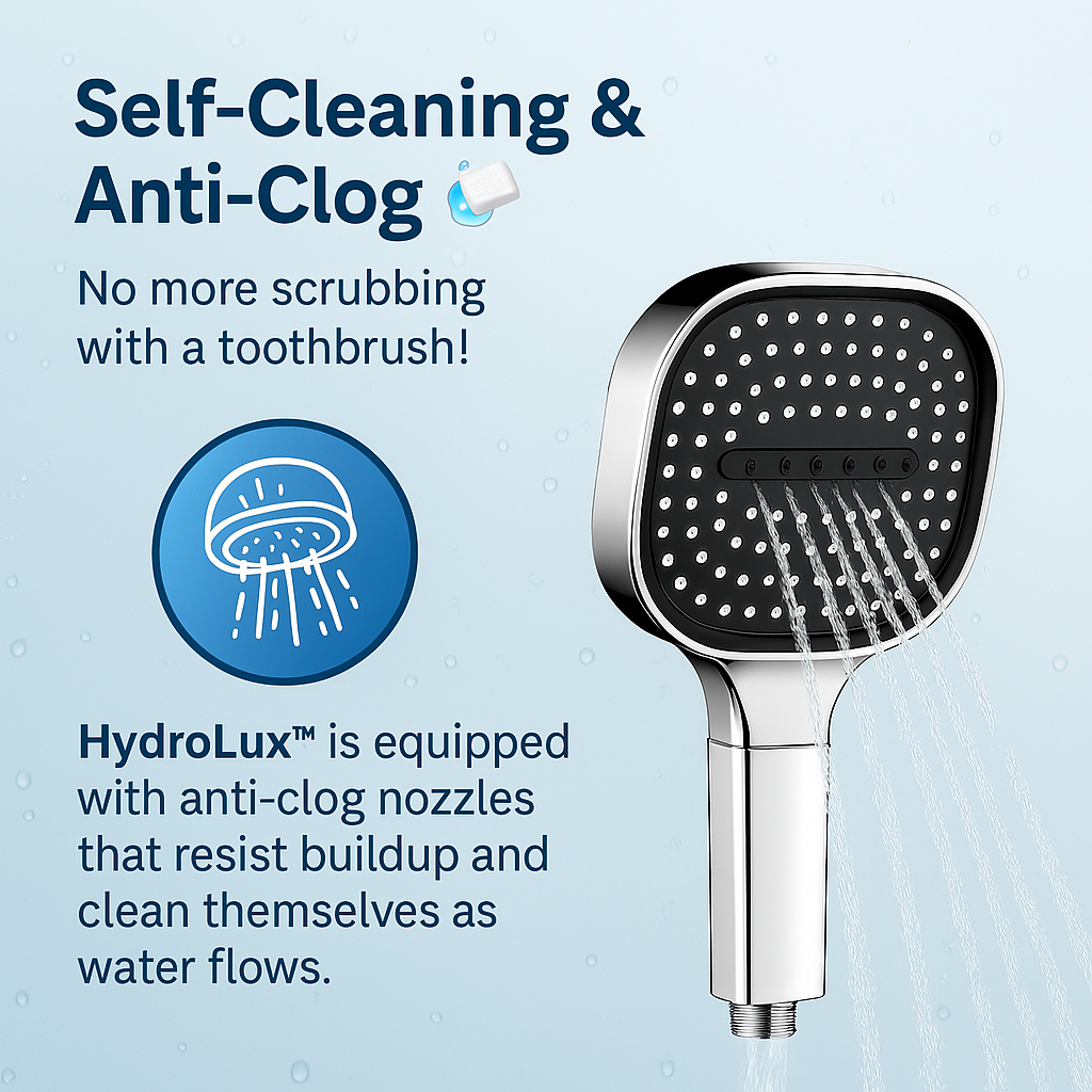 High Pressure Filter Shower Head with Adjustable Spray Modes