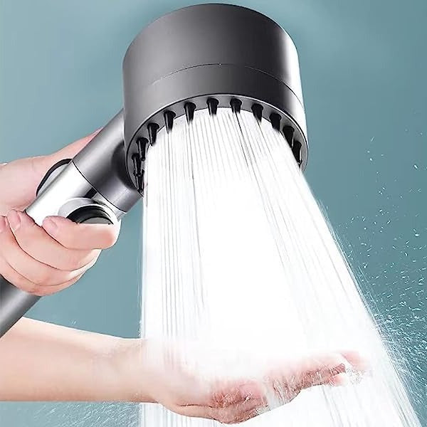 High-Pressure Shower Head with 9-Layer Filter and Pause Button
