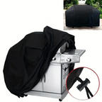 Waterproof BBQ Cover with Drawstring, UV-Resistant, 3 Sizes