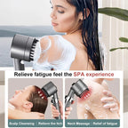 High-Pressure Shower Head with 9-Layer Filter and Pause Button