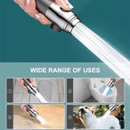 High-Pressure Shower Head with 9-Layer Filter and Pause Button