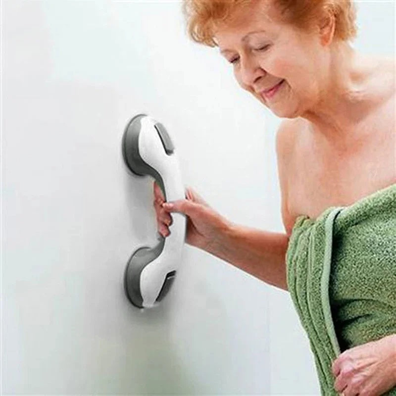 Suction Grab Handle for Bath and Shower, Non-Slip Grip