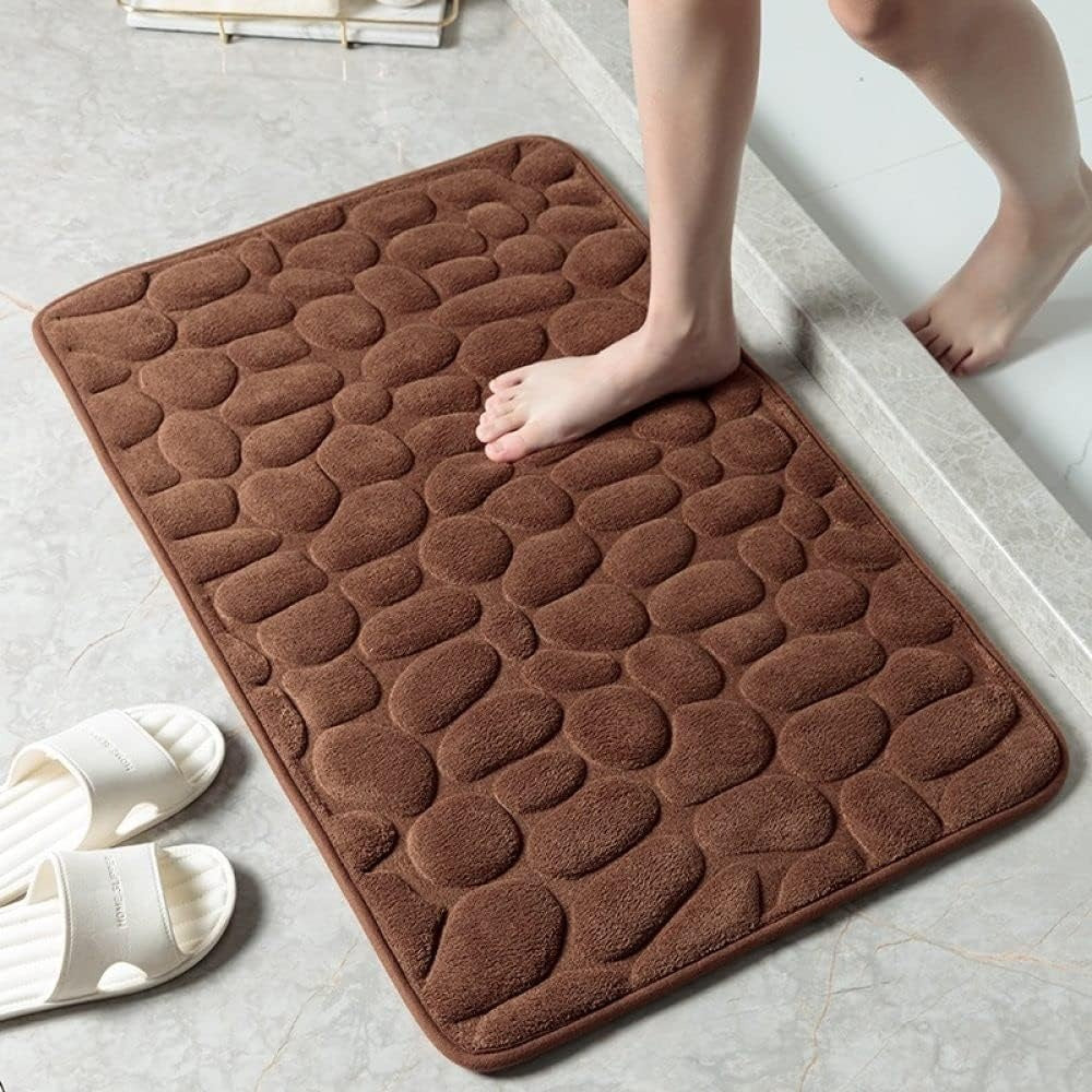 Ultra-Soft Quick-Dry Bath Mat with Anti-Slip Backing