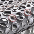 Non-Slip TPE Shower Mat with Suction Cups, Four Sizes