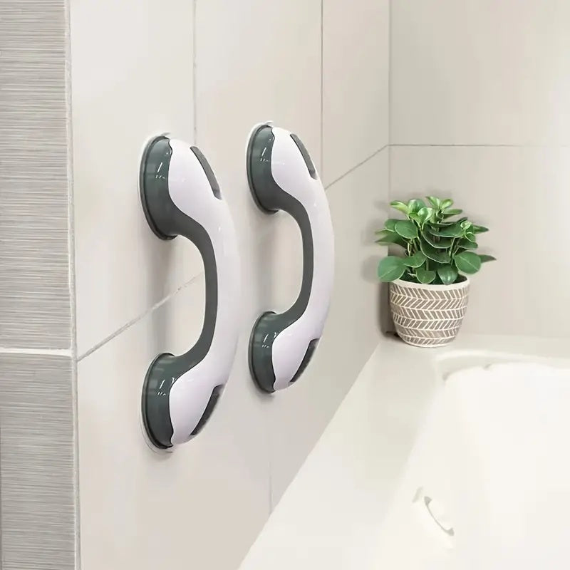 Suction Grab Handle for Bath and Shower, Non-Slip Grip