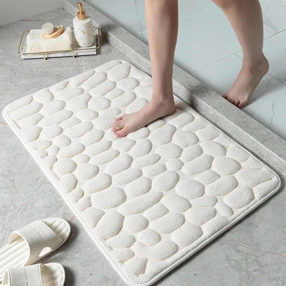 Ultra-Soft Quick-Dry Bath Mat with Anti-Slip Backing