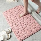 Ultra-Soft Quick-Dry Bath Mat with Anti-Slip Backing