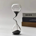 Twisted Glass Hourglass, Decorative Sand Timer