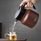 Double-Walled Vacuum Tea Flask 800 ml with Steel Infuser