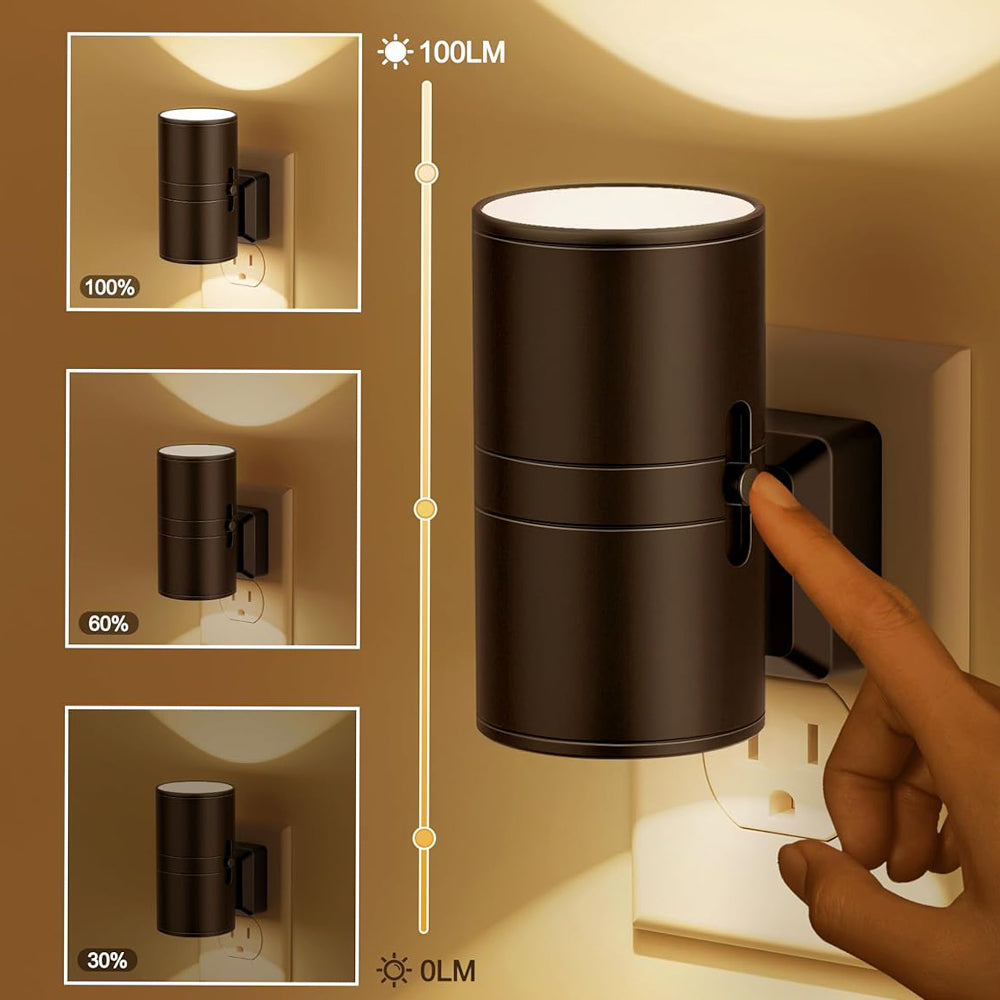 Minimalist LED Wall Light with Day-Night Light Sensor