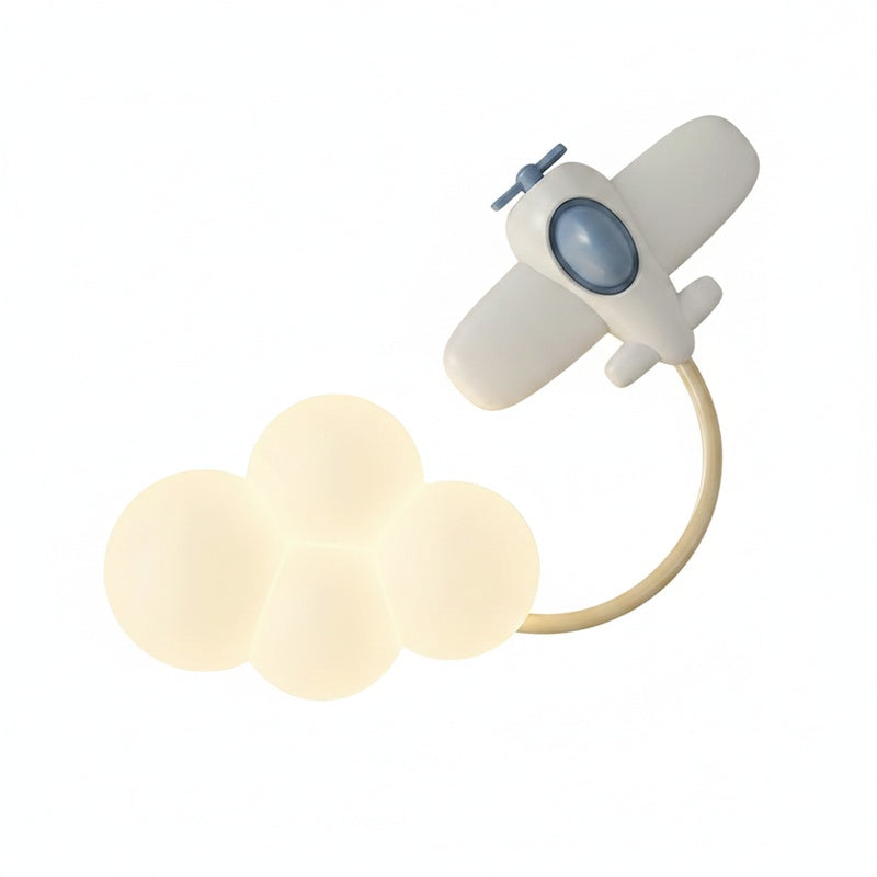 Kids Cloud Wall Light with Motif Charm, 18W LED