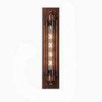 Industrial Cage Wall Light with Edison Bulb Included