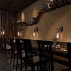 Industrial Cage Wall Light with E27 Fitting