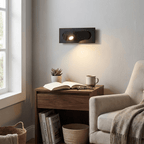 LED Bedside Reading Wall Light with Hidden Push Switch
