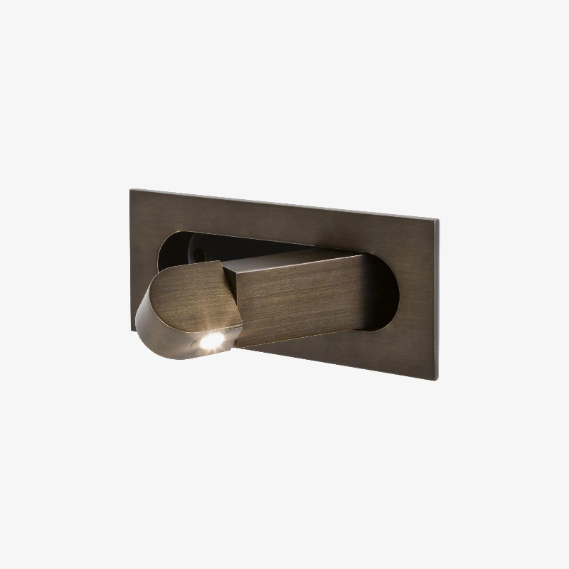 LED Bedside Reading Wall Light with Hidden Push Switch