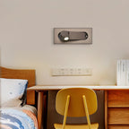 LED Bedside Reading Wall Light with Hidden Push Switch