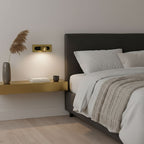LED Bedside Reading Wall Light with Hidden Push Switch