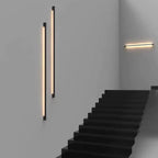 Minimalist Linear LED Wall Light, Dimmable with Remote