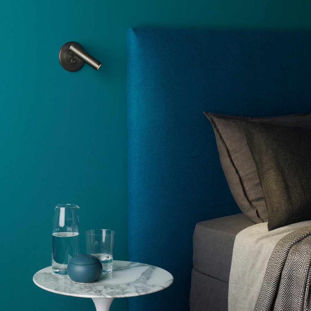 Minimalist Swivel Wall Light with Integrated Warm LED