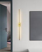 Minimalist Linear Bar Wall Light with Integrated LED, 60 cm