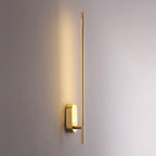 Minimalist Linear Bar Wall Light with Integrated LED, 60 cm