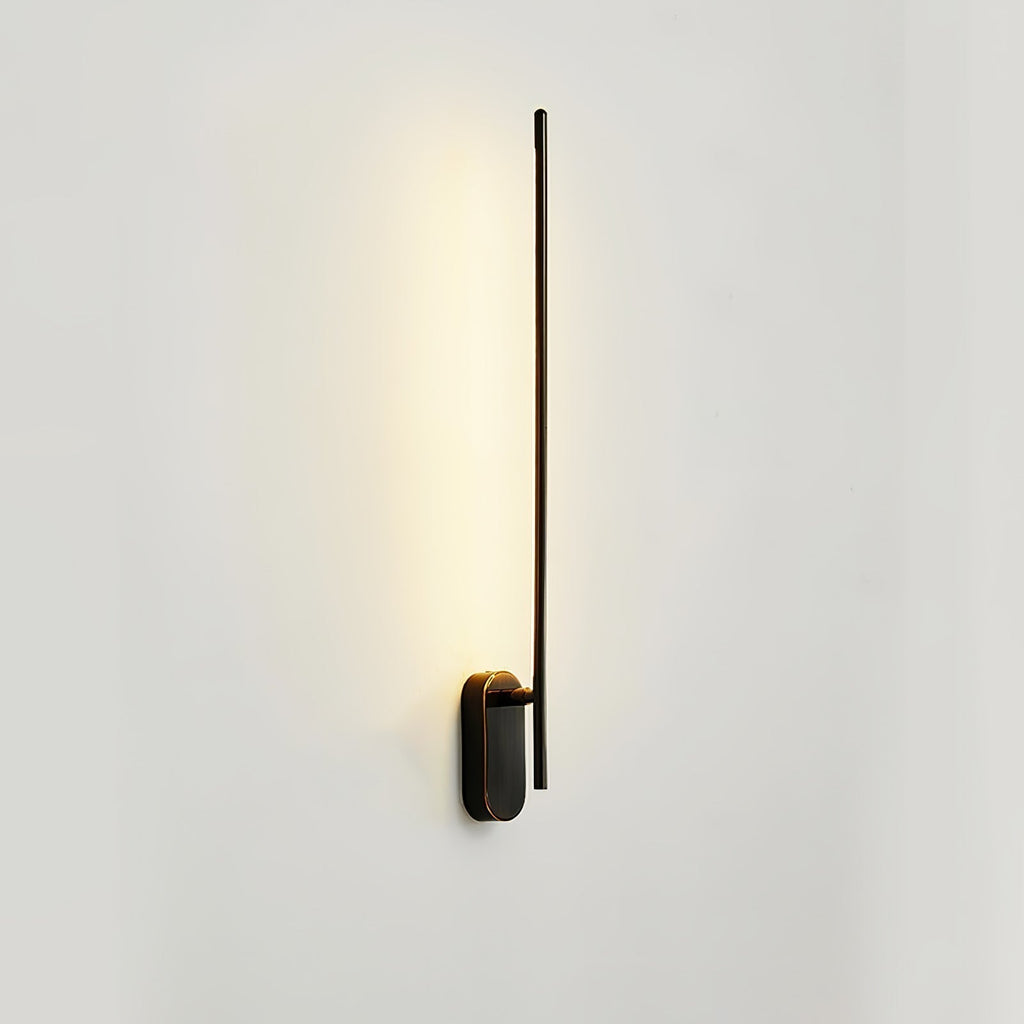 Minimalist Linear Bar Wall Light with Integrated LED, 60 cm