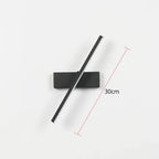 Linear LED Wall Light with 330 Degree Rotating Arm