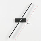 Linear LED Wall Light with 330 Degree Rotating Arm