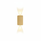 Modernist LED Wall Light with Warm White Up and Down Beams