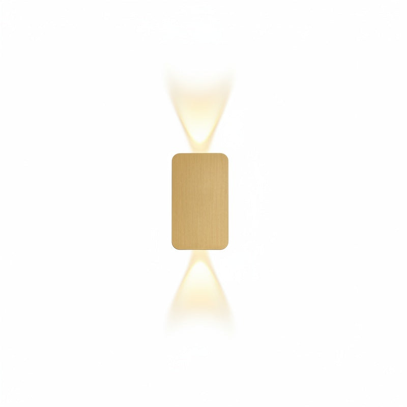 Modernist LED Wall Light with Warm White Up and Down Beams